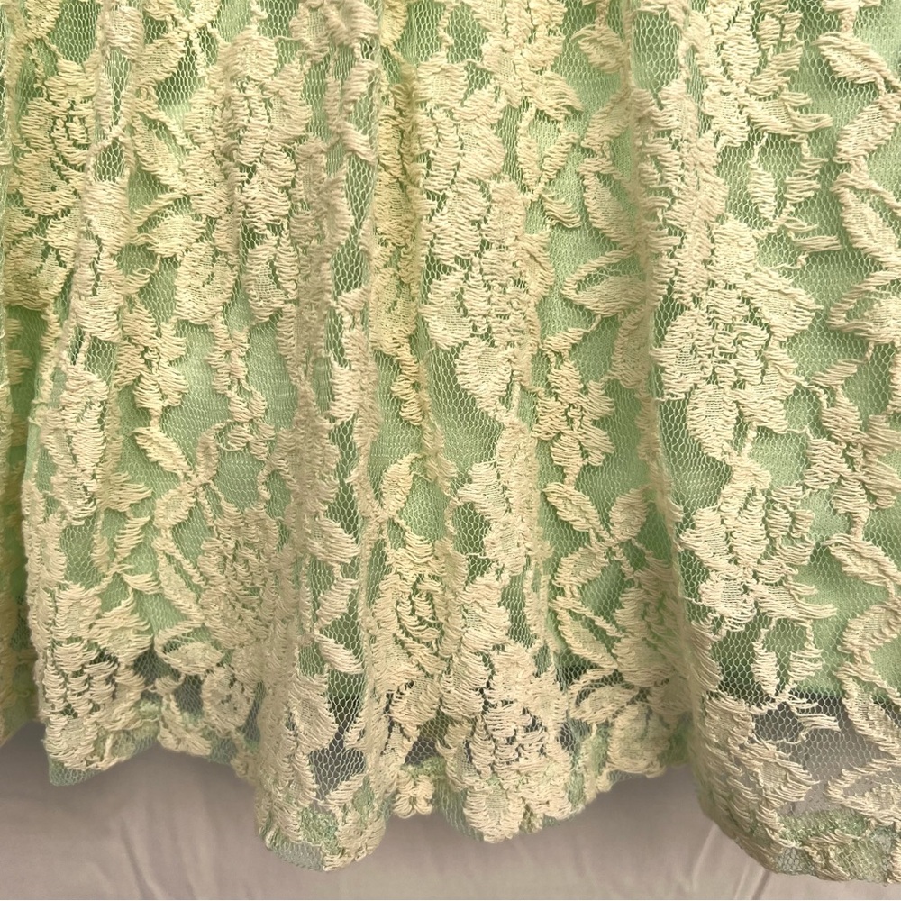 Elegant Cream Lace Dress - Picture 10 of 16